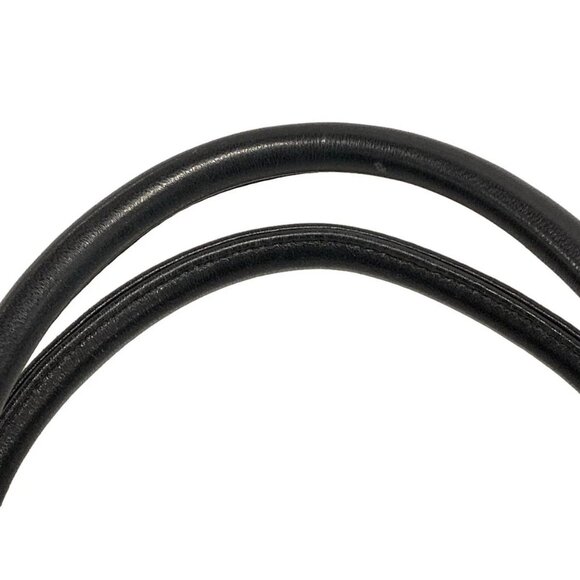 Auth PRADA - 1BG160 Black Nylon Leather Handbag - Picture 9 of 16